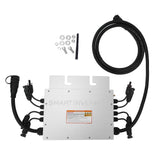 1200W MPPT Solar Micro Inverter Grid Tie Inverter DC 18-50V to AC 120V 230V IP65 Waterproof