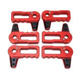 6PCs Hard Top Roof Removal Switch Handle Replacement for Jeep Wrangler JL JLU Gladiator JT 4xe Red