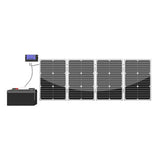 Solar Panel 1080x420x2.5mm 18V 80W Waterproof High Efficiency 4 Fold Solar Panel Charger for Home Garden