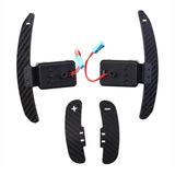 Car Steering Wheel Shift Paddle Magnetic Carbon Fiber Paddle Shifter Extensions for 1 2 3 4 5 6 7 8