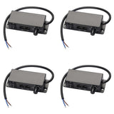 4X DC 0-10V Dimmer Switch Seriesable Sync Controller Rotary ON/Off for 0/1-10V Dimmable LED Drivers
