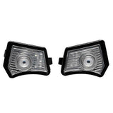 For Jaguar Xe Xf Xj Xk Led Side Puddle Laserrearview Mirror Projector Lamp Welcome Light