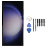 Touch Digitizer Display Screen Assembly for Galaxy S23 Ultra 5G SM S918B 6.7in Display Phone Screen Assembly with Repair Tools Purple