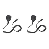2X Handsfree Speaker Microphone for DEP550/E DEP570/E DP2400E DP2600E DP3441E Radio MTP3150 MTP3250