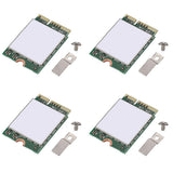 4X for Wi-Fi 6 AX201 Bluetooth 5.0 Dual Band 2.4G/5G Wireless NGFF Button E CNVi Wifi Card AX201NGW