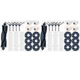 2 Set for Omni C20 Vacuum Accessories Replacement Parts Main Brush Side Brush Hepa Filter Mop Cloth