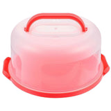 Reusable Cake Pastries Box Portable Cake Storage Holder Plastic Cupcake Box