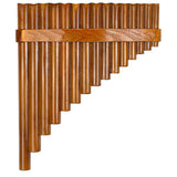Natural Bamboo Flute,Pan Flute Wind Inst ent,Handmade Pan Flute,15 Tones in G Major,Right Hand Model