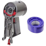 Main Body Assembly Housing Replacement for V8 SV10 Vacuum Attachments with Post Filter Main Body Service Parts