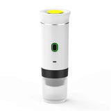 3 in 1 Mini Wireless Electric Portable Espresso Coffee Machine for Car & Home Camping Travel Capsule Coffee Maker White