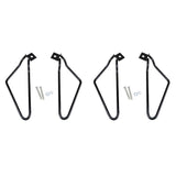 4Pcs Motorcycle Black Saddle Bag Support Rod Mounting Bracket for Xl 883 1200Travel Bag Bracket