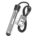 (EU2000W black) Electric Submersible Water Heater Swimming Pool Rapid Heating 2025 Update New Arrival Rod Inte