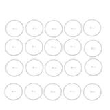 20X Replacement Silicone Rubber Electric Pressure Cooker Parts Sealing Ring Gasket Home 5-6L