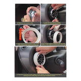 1set/4pcs Car Air Conditioner Air Vent Trim Cover for Smart 453 Four Two Interior Outlet Frames