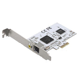 PCIE Expansion Card PCIE to AV Surveillance HD 640X480 Resolution Video Capture Card Image Capture Card