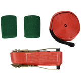 Slackline Kit Outdoor Extreme Slack Line Ratchet Tensioner Fitness Equipment for Improve Balance Skills Core Strength