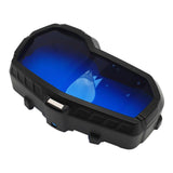 (All blue) Easy Installation Motorcycle Front Headlight Guard Front Headlamp Acrylic Cover Motorbike Accessory for ADV  All blue
