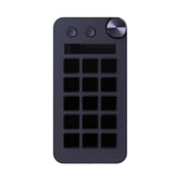 (Black) StreamDeck Mini Visual Keyboards 15Keys StreamDeck LCD Button Live Content Creation Controller Customs Button for Win  Black