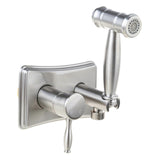 (Brushed) Multifunctional Toilet Bidet Sprayer Set with Temperature Control Bathroom Accessory for Intimate Cleaning Daily Use