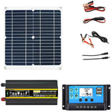 12v To 220v 1300w Solar Inverter 50w Solar Panel System 18v Solar Panel 50a Charge Controller Sola