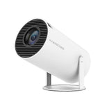 (EU plug) 4k Projector Android 11 Wifi6 Hy300 1280*720p Dual Wifi Home Theater Outdoor Portable Fg