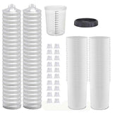 GunCups 20 Oz (600 Ml) Set for Automotive Commercial Coatings js