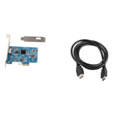 PVC PCI?E to HDMI High Definition Video Capture Card Support 4K 30Hz for Windows XP SP2 Vista Win7 Win8