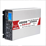 (DC 48V) Pure Sine Wave 4000W Power Inverter 12V-72V DC to 110V or 220V 60HZ Converter js