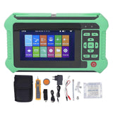 OTDR Optical Time Domain Reflectometer 4.3inch Touch Screen 1550nm Optic Fiber Tester with Wire Find