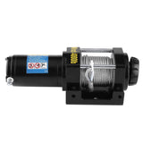 Oversea 4000lb Electric WINCH 12V 15m Steel Cable Winch for Car Quad Bike Auto ATV Trailer