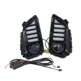 For Yaris Ativ 2023 Car LED Daytime Running Light DRL Front Fog Light Head Fog Light jn