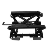 Seats Height Adjuster with Slide Rail 155mm Lifting Height Universal Fit Steel Seat Lifting Base for LHD Vehicle