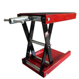 Motorcycle Stand Adjustable Lifting Kickstand Table Hoist for Workshop 1100lbs