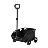 (Black) Cats Carriers Cart for Travel Soft Trolley Bag Large Capacity Go Out Bag Pet Carriers Bag Travel Bag  Black