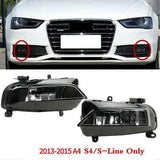 1 Pair Front Bumper Fog Light Assembly Driving Light for (A4) S4 B9 2013-2015 8K0941699C 8K0941700C JN