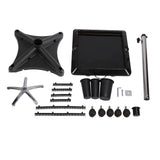 Hair Extension Tool Tray Cart Height Adjust Movable Hairdressing Cart Tool Holders Stand for Hair Salon