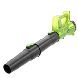 Steel Leaf Blower with Adjustable Speed Small  Leaf Blower Noise Reduction Blower Easy to Carry for Efficient Yard Work