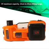 5Ton 12V DC Automotive Car Electric Hydraulic Floor Jack Lift Garage and Emergency Equipment