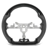 Gloss Black Hydro Dip Steering Wheel Perforated Leather Replacement for Chevy Corvette C6 2005 to 2013