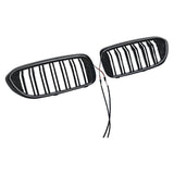 Car Front Kidney Grille Grill Front Hood Grill Mesh LED Lighting Kidney Grille for 5 Series G30 201