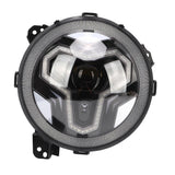 9 in LED Headlights with Integrated DRL Turn Signal High Low Beam Light Replacement for Jeep Wrangle