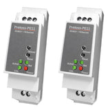 DIN-Rail Serial Port RS485 to Ethernet Converter Server
