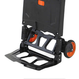 Folding Hand Truck Heavy Duty 330lbs Capacity Cart Portable Transform 2 in 1 Collapsible Small Platf