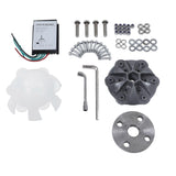 S Type 300W Wind Power Generator 3 Phase AC Motor 6 Blades Horizontal Shaft Wind Turbine Kit DC12V