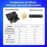 Portable DMX 192 Controller Console for Stage Party Bar Lighting Show
