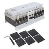 4P Dual Power Automatic Transfer Switch Generator Set Changeover Switch Isolation Type 2 in 1 Out AC400V 250A