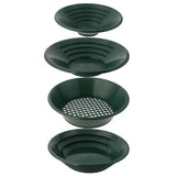 4 Pcs Gold Pan Kit Gravity Trap Gold Mining Pan Gold Washing Pan Mine Search