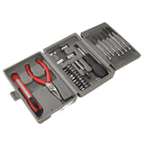 Precision Mechanic Screwdriver Set And Pliers With Carrying Case