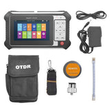 TM292D Optical Time Domain Reflectometer 1310nm 1550nm 24dB 22dB 8 in 1 OTDR Fiber Tester Optical Power Meter 100240V EU Plug