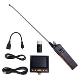 3.5in Screen 5.5mm Lens Industrial Endoscope Waterproof Borescope for Pipeline Air Conditioner Detection618B Flexible Pipe